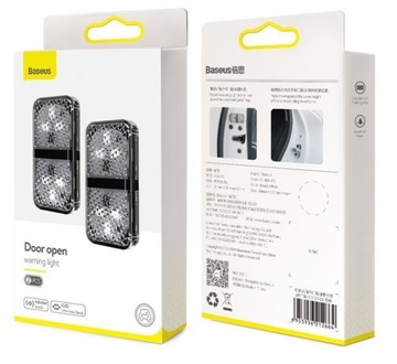 СВЕТОДИОДНАЯ СИГНАЛЬНАЯ ЛАМПА BASEUS ДЛЯ ДВЕРЕЙ АВТОМОБИЛЯ 2 ШТ.