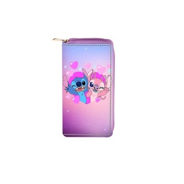 Новый кошелек STITCH имеет большую вместительность.
