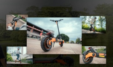 Электроскутер Kukirin Adult 50 км/ч 1200W 18AH 10