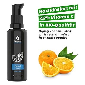 Ayugreen Органическая сыворотка для лица с витамином С 50 мл