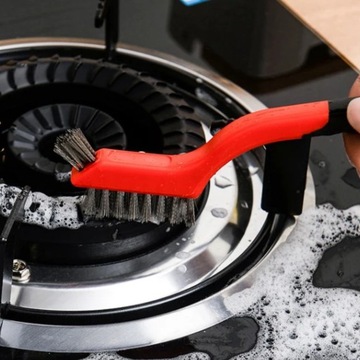 Набор из трех проволочных многофункциональных щеток для чистки полировального станка.