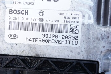 JEDNOTKA ŘÍZENÍ MOTORU 39120-2A302 KIA OPTIMA 3 III 1.7 CRDI