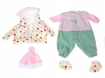 UBRANKO DLA BOBASA LALKI śpioszki 45CM BODY