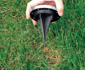 Lampki SOLARNE GRUNTOWE NAJAZDOWE 4 SZT