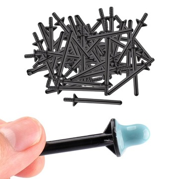 Многофункциональные восковые палочки для носа, пластик, 100 шт.