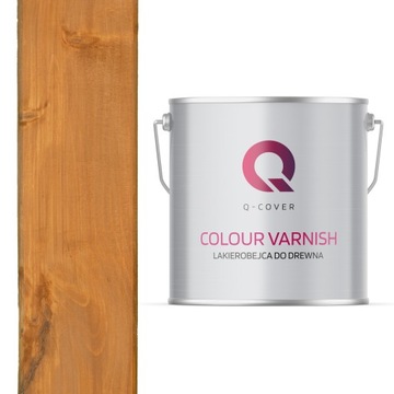 LAKIEROBEJCA DO DREWNA 3W1 DĄB EXTRA LAZURA PÓŁMAT 5L OCHRONNA PRODUCENT