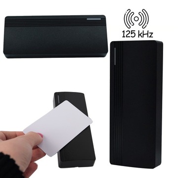 Czytnik zbliżeniowy na karty RFID 125 kHz IP66 WIEGAND 26 kompaktowy