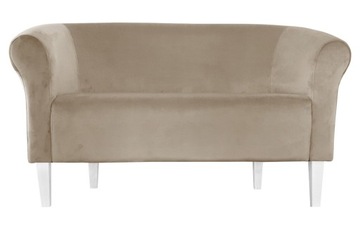 Sofa Milo MG09 szary beż nogi 20 białe