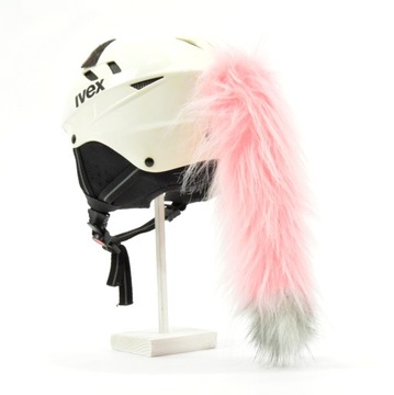 Украшение горнолыжного шлема - ШАРИКИ + ХВОСТ.