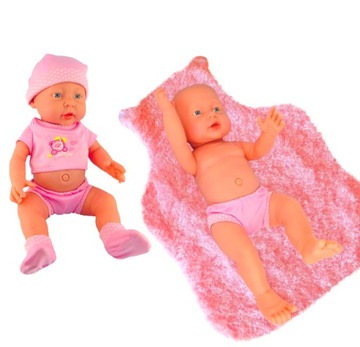 LALKA BOBAS NIEMOWLĘ REBORN GUMOWA MÓWI ŚPIEWA
