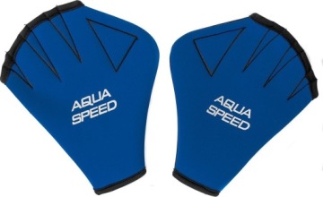 Неопреновые перчатки для плавания AQUA-SPEED Paddle S