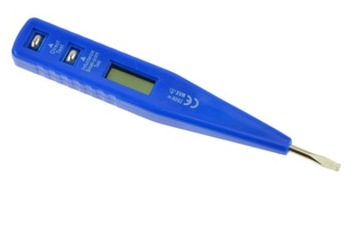 Próbnik napięcia LCD 3x135mm 10-250V