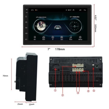 РАДИО 2 DIN ANDROID 9.1 НОВАЯ МОДЕЛЬ 2 ГБ ОЗУ 16 ГБ ROM