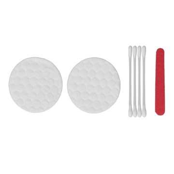 100 zestawów Hotel Vanity Kit Jednorazowe płatki kosmetyczne Waciki R6