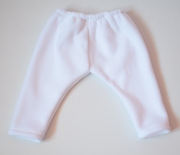 LEGINSY POLAROWE OCIEPLACZE CIEPŁE BIAŁE 74 / 80