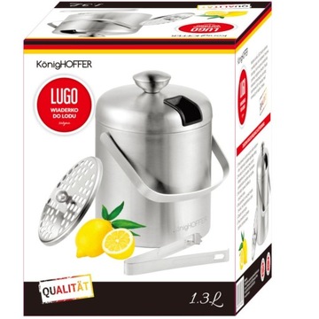 LUGO ICE ТЕРМОВЕДРО 1,3 Л + ЩИПЦЫ