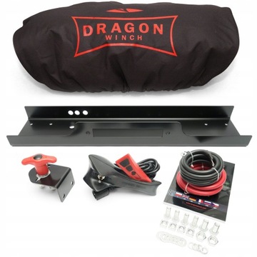 6T DRAGON WINCH 12V ELECTRIC CABLE WINCH для автоэвакуатора