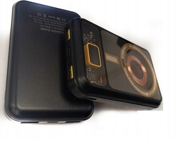 POWER BANK 2xUSB 1xUSB-C С МОЩНЫМ ИНДУКТИВНЫМ ЖК-дисплеем MAGSAFE 10000 мАч