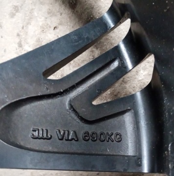 3× DISK HLINÍK AUDI OE D5452 8.0" X 19" 5X112