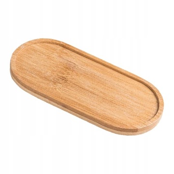 Деревянный поднос для ванной комнаты