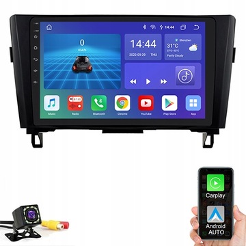 RADIO ANDROID NISSAN QASHQAI II 2013-21 SIM 4/32GB