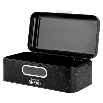 ХЛЕБОПЕКАРЬ МЕТАЛЛИЧЕСКИЙ КОНТЕЙНЕР ДЛЯ ХЛЕБА БЕЛЫЙ/ЧЕРНЫЙ/СЕРЫЙ НАБОР С КОНТЕЙНЕРАМИ