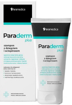PARADERM PLUS SZAMPON Z DZIEGCIEM ŁUPIEŻ LOJOTOK