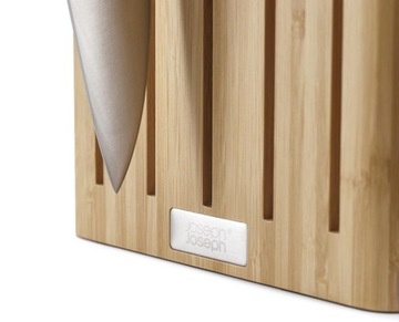 ZESTAW 5 NOŻY Elevate w BLOKU BAMBUSOWYM Joseph Joseph