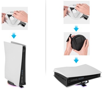 ОСНОВАНИЕ СВЕТЯЩЕЙСЯ ПОДСВЕТКИ ДЛЯ PLAYSTATION 5 PS5 LED RGB КОНСОЛЬ