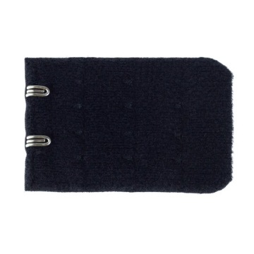 УДЛИНИТЕЛЬ БЮСТГАЛТЕРА КРЮЧОК, 2-РЯДНЫЙ, ЧЕРНЫЙ