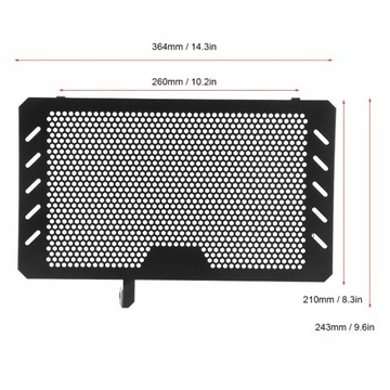 Алюминиевая решетка радиатора для Suzuki DL650