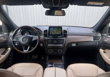 Mercedes GLS X166 Off-Tourer 3.0 350 d 258KM 2016 Mercedes-Benz GLS rej.2017 salon Polska serwis 7miejsc panorama hak pneuma, zdjęcie 8
