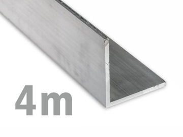 Kątownik aluminiowy 40x10x2 - 4m