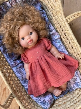 Lalka Minikane, Paola Reina bobas Anais 34 cm z kręconymi włosami