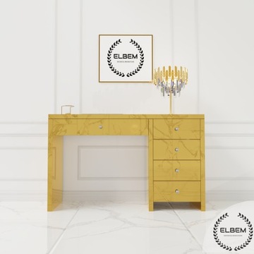 Зеркальный стол Glamour Gold - 150см