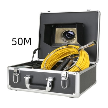 7-calowy monitor 50M DVR 512 Hz Nadajnik Wbudowana kamera 12 szt. Świateł LED