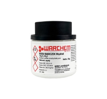 SIARCZEK SODU 9hydrat - czysty - 25g