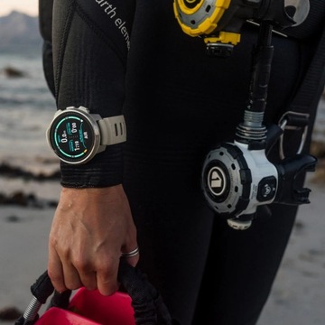 Компьютер для погружений Suunto Ocean — стальной черный