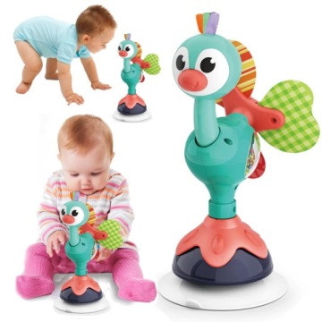 FIDGET SPINNER GRZECHOTKA SENSORYCZNA ZABAWKA PAW z przyssawką DO KĄPIELI