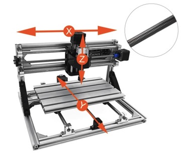 Гравировальный станок Фрезерный станок с ЧПУ 3018
