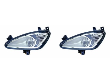 2X SVĚTLA MLHOVKOVÉ HALOGEN ABAKUS L+P DO MERCEDES-BENZ TŘÍDA S (W221