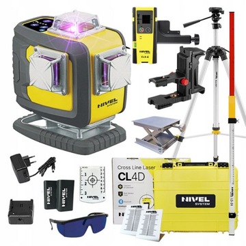 NIVEL SYSTEM CL4D-P LASER FIOLETOWY ZESTAW CLS4