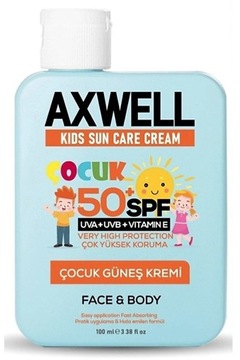 Krem przeciwsłoneczny Dla Dzieci do Ciała filtr SPF50+ Witamina E 100 ml