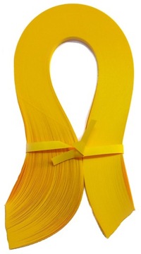 Paski do Quillingu 5 mm 200 szt ŻÓŁTY INTENS. B5