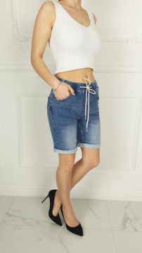 #ШОРТЫ С РЕЗИНКОЙ - ЖЕНСКИЕ ДЖИНСОВЫЕ ШОРТЫ#.