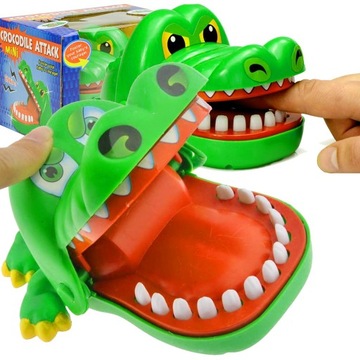 GRA KROKODYL KAJMAN CHORY ZĄBEK U DENTYSTY