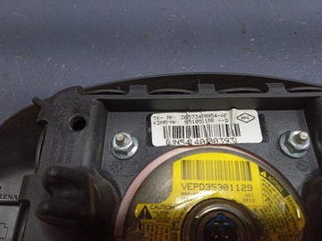 DACIA DOKKER AIRBAG ŘIDIČE ULOŽENÍ VZDUCHOVÁ 985105118R