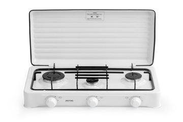 Туристическая газовая плита с 3 конфорками для баллона