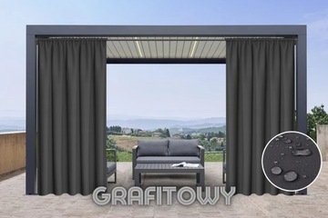 ZASŁONA OGRODOWA WODOSZCZELNA 155x200 CM NA TARAS
