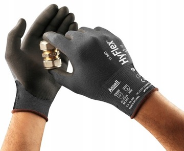 RĘKAWICE rękawiczki ROBOCZE precyzyjne MANUALNE elastyczne ANSELL HYFLEX 7